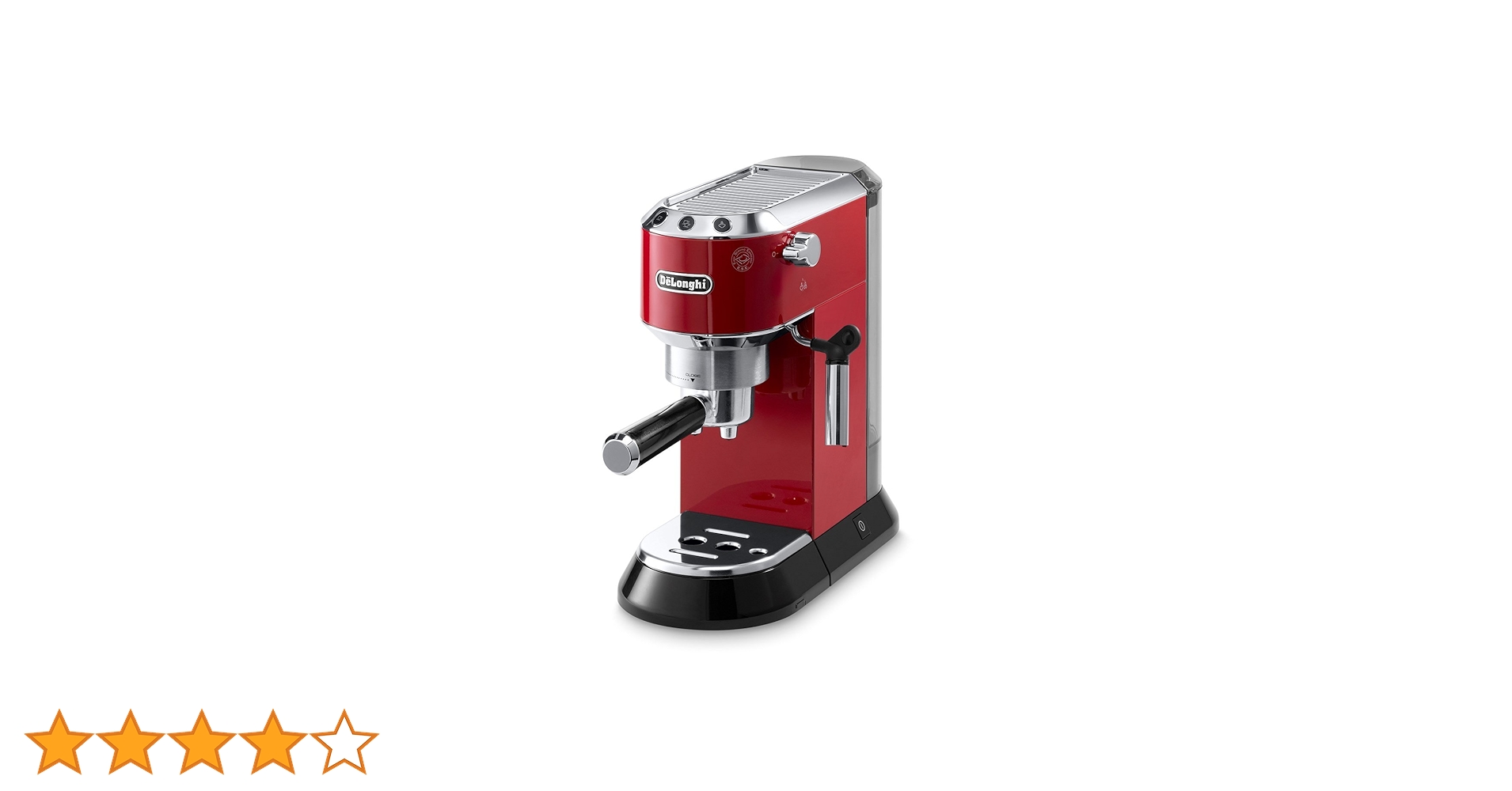 美品【DeLonghi  デロンギ 】エスプレッソ・カプチーノメーカー レッド Amazon | デロンギ (DeLonghi) エスプレッソ・カプチーノメーカー
